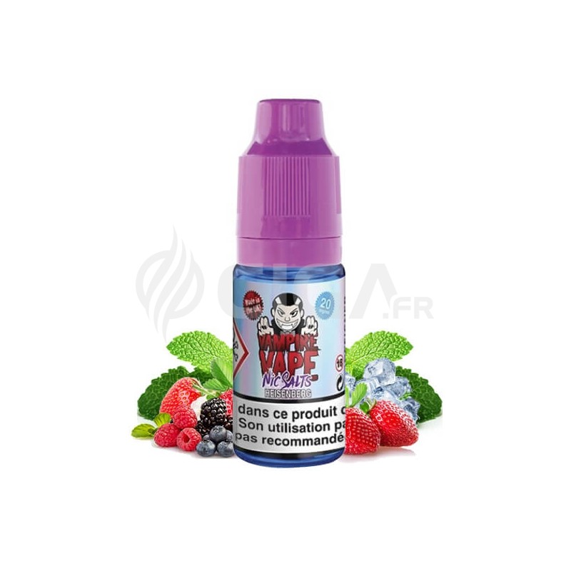 Heisenberg Sel de Nicotine - Vampire Vape Heisenberg Sel de Nicotine - Vampire Vape