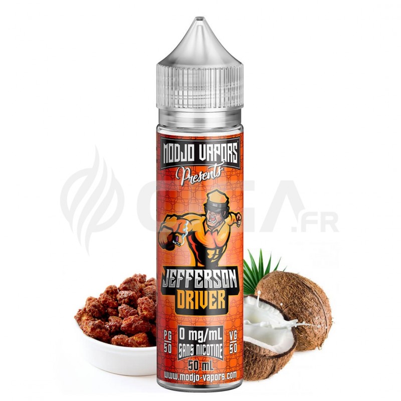 E-liquide Jefferson Driver en 50ml de Modjo Vapors de Liquidarom. E-liquide Jefferson Driver en 50ml de Modjo Vapors de Liquidarom.