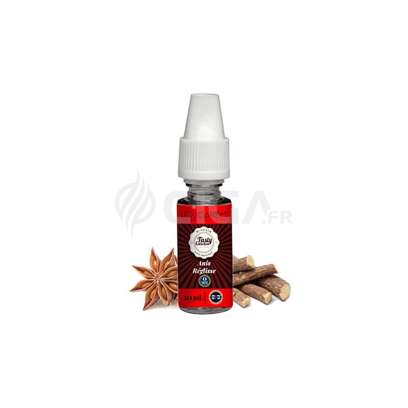 E-liquide 10ml Anis Réglisse de Tasty Collection de Liquidarom. E-liquide 10ml Anis Réglisse de Tasty Collection de Liquidarom.