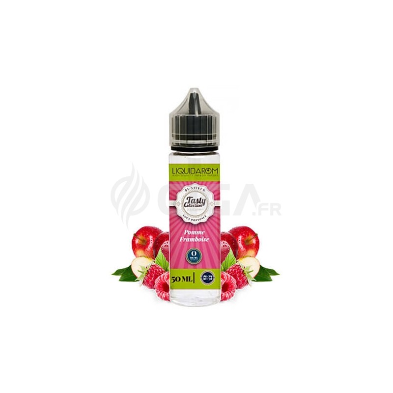 E-liquide Pomme Framboise en 50ml de Tasty Collection de Liquidarom. E-liquide Pomme Framboise en 50ml de Tasty Collection de Liquidarom.