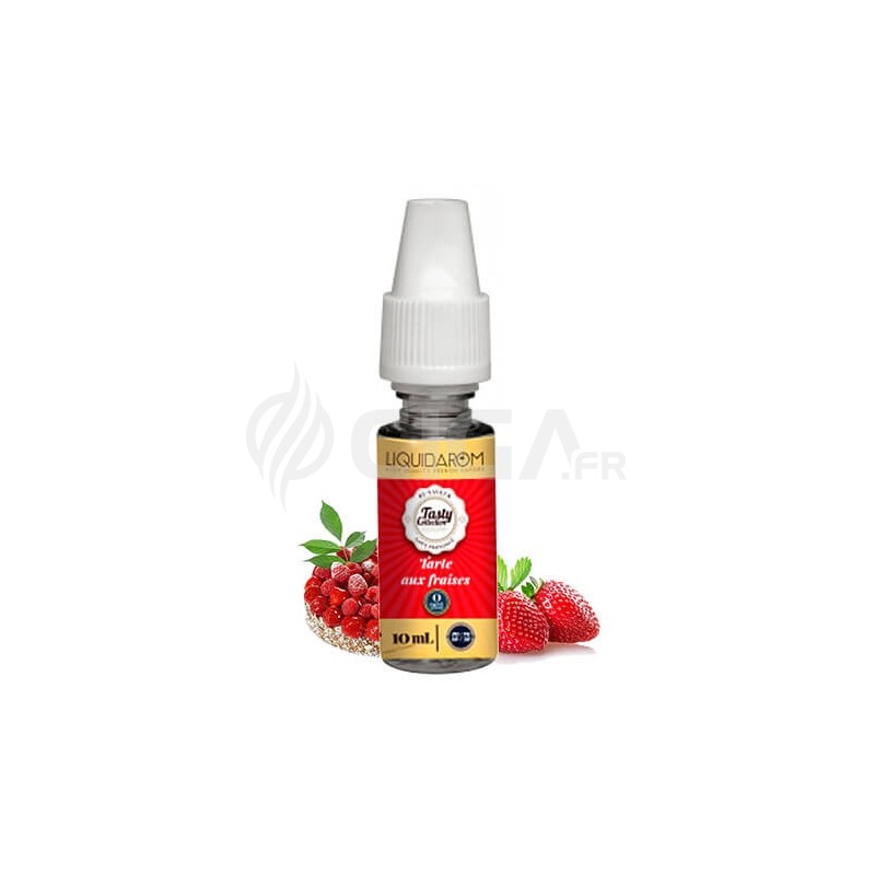 E-liquide Tarte aux Fraises de Tasty Collection de Liquidarom. E-liquide Tarte aux Fraises de Tasty Collection de Liquidarom.