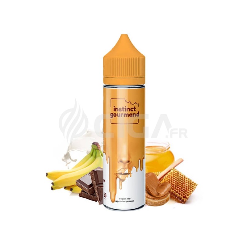 E-liquide Honey & Milk en flacon de 60ml de Instinct Gourmand de Alfaliquid.